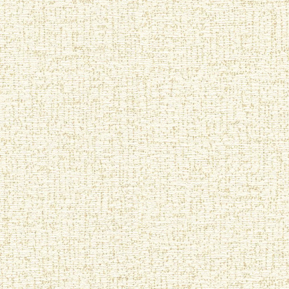 Gaišas krēmkrāsas tapetes ar smalku lina auduma tekstūru, 3010173