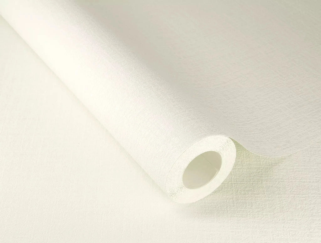 Flizelīna tapetes RASCH ar smalko tekstūru, baltā krāsā, 653717, Welcome home