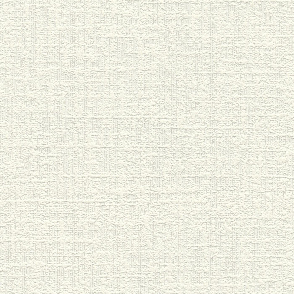 Flizelīna tapetes RASCH ar smalko tekstūru, baltā krāsā, 653717, Welcome home