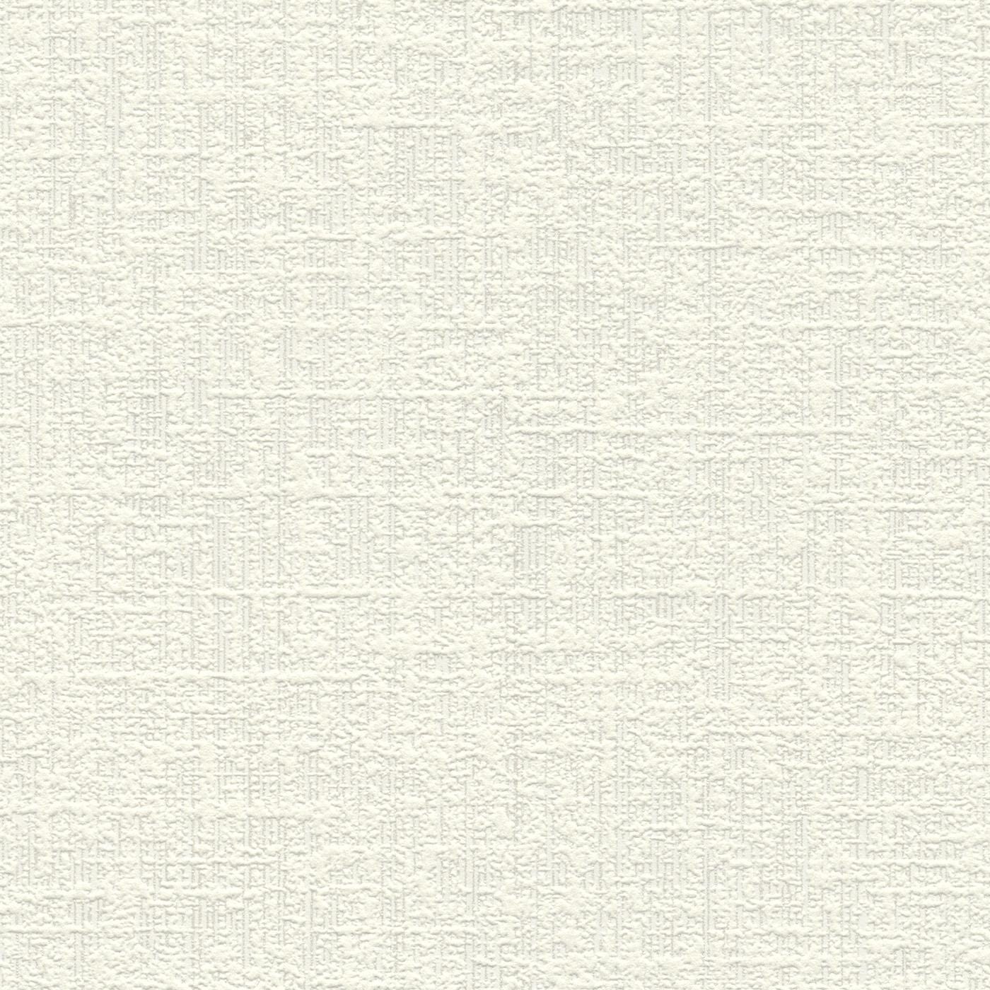 Flizelīna tapetes RASCH ar smalko tekstūru, baltā krāsā, 653717, Welcome home