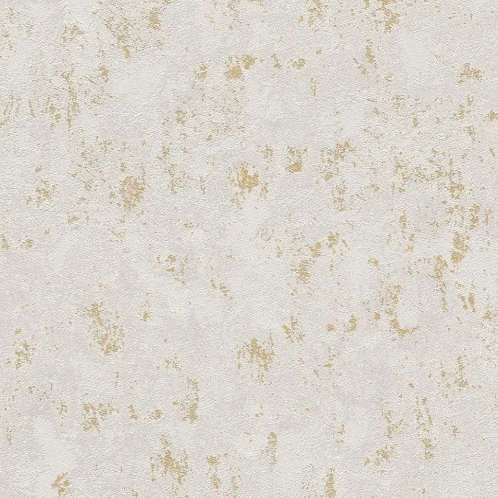 Pelēkas tapetes ar zelta spīdumu luksusa noskaņai un elegances akcentam