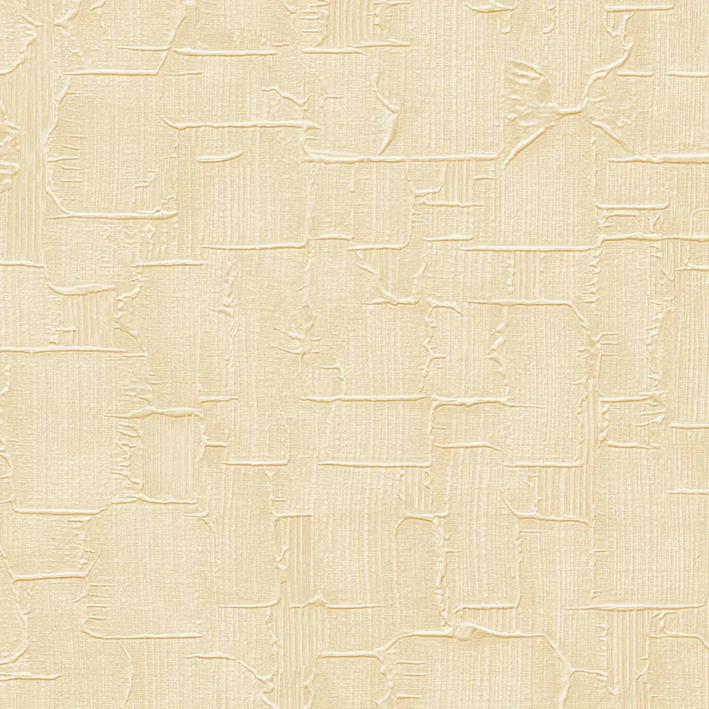 Bēšas flizelīna tapetes ar abstraktu tekstūru – silta telpa ar stilu  