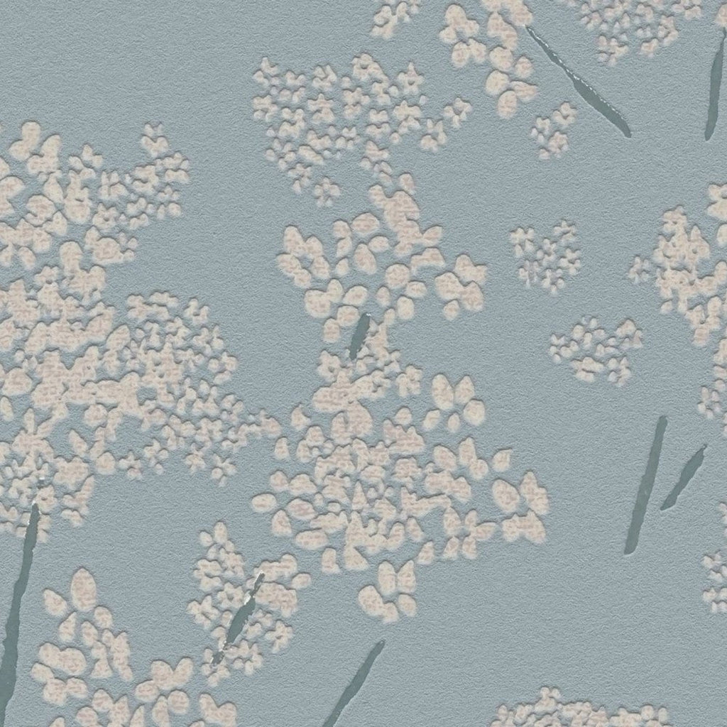 Tirkīza tapetes ar ziedu dizainu modernam interjeram