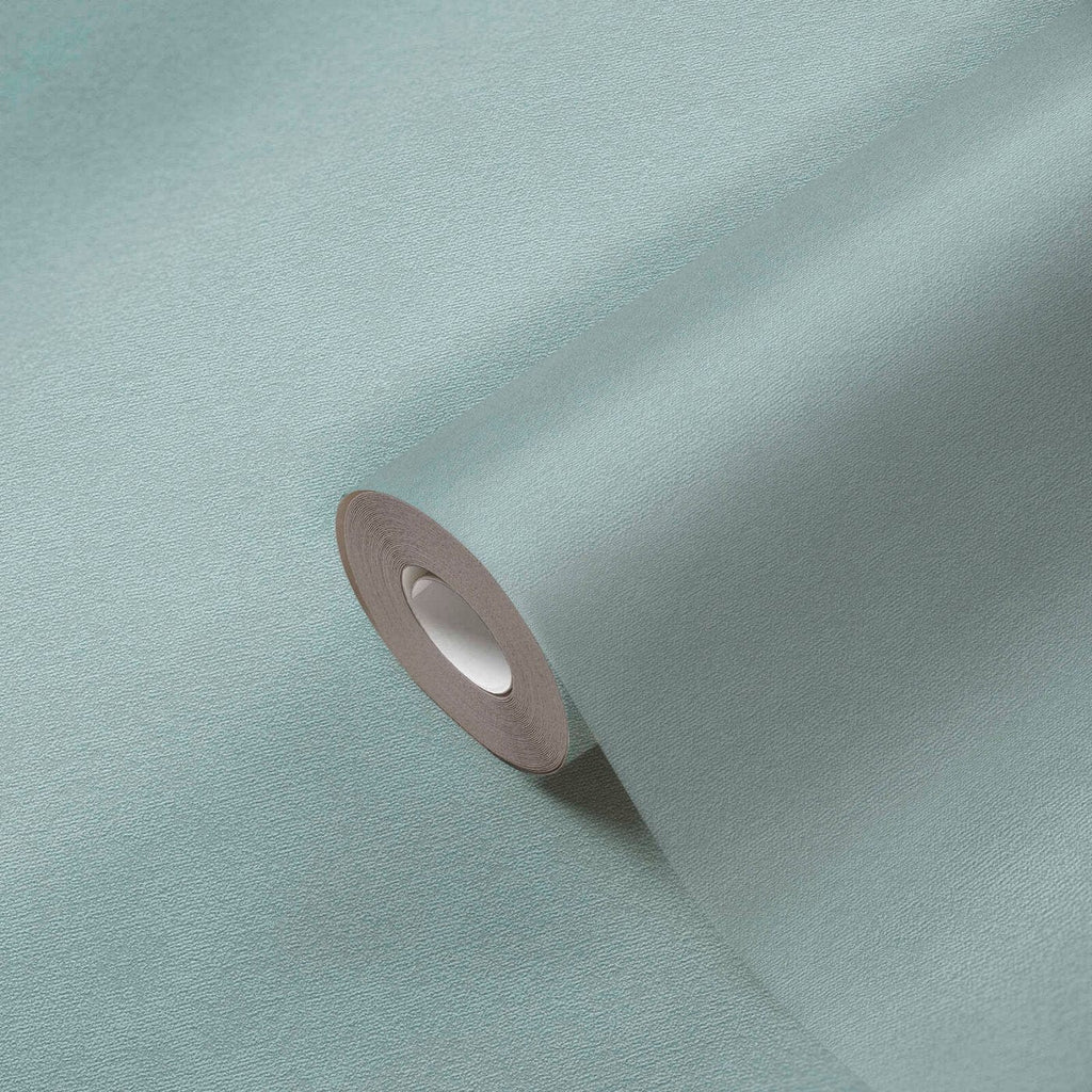 Tirkīza flizelīna tapetes ar svaigu un modernu krāsu akcentu interjerā