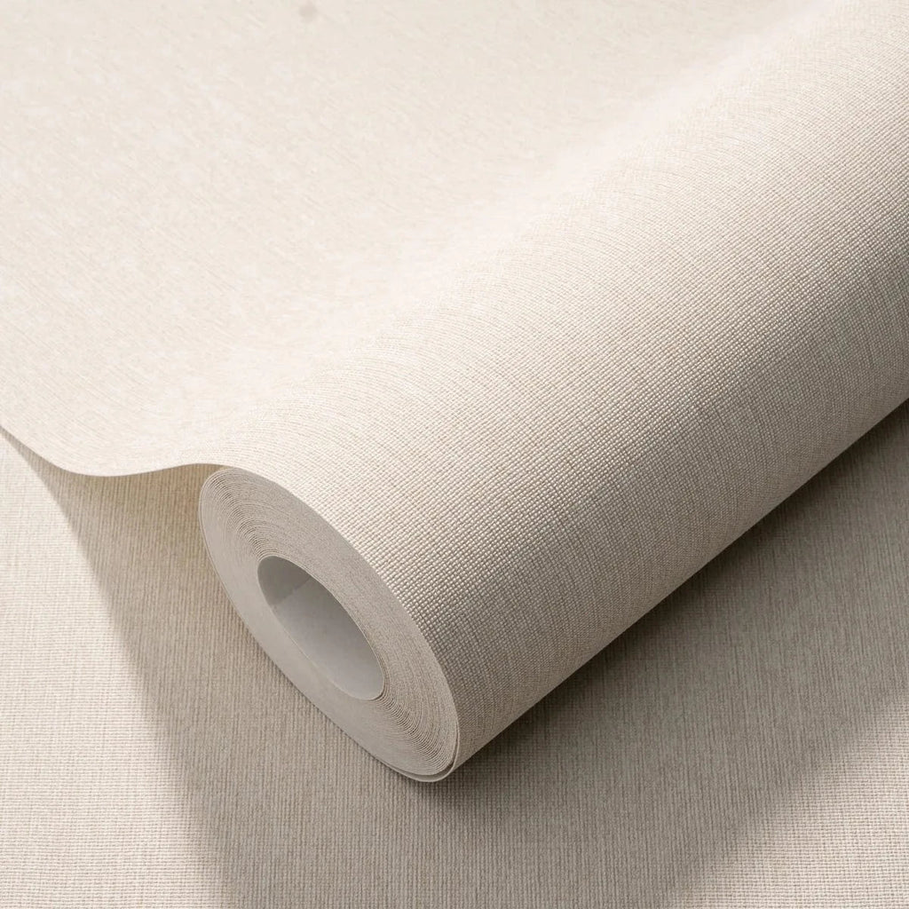 Flizelīna tapetes ar tekstila faktūru bēšā krāsu gammā – 3755706, 🚀
