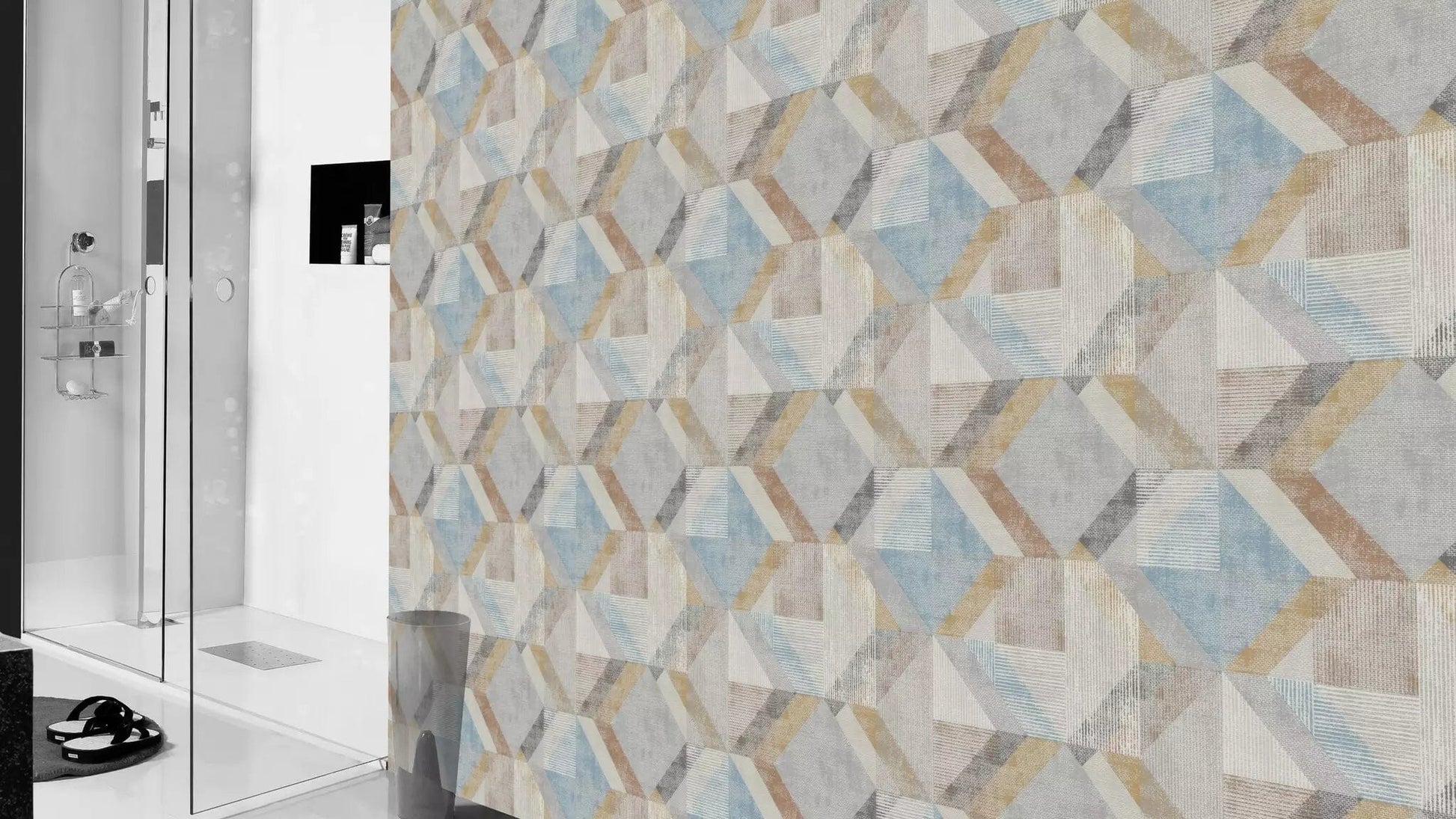 Tapetes RASCH ar ģeometrisku rakstu, RASCH, 311907, Color Your Life