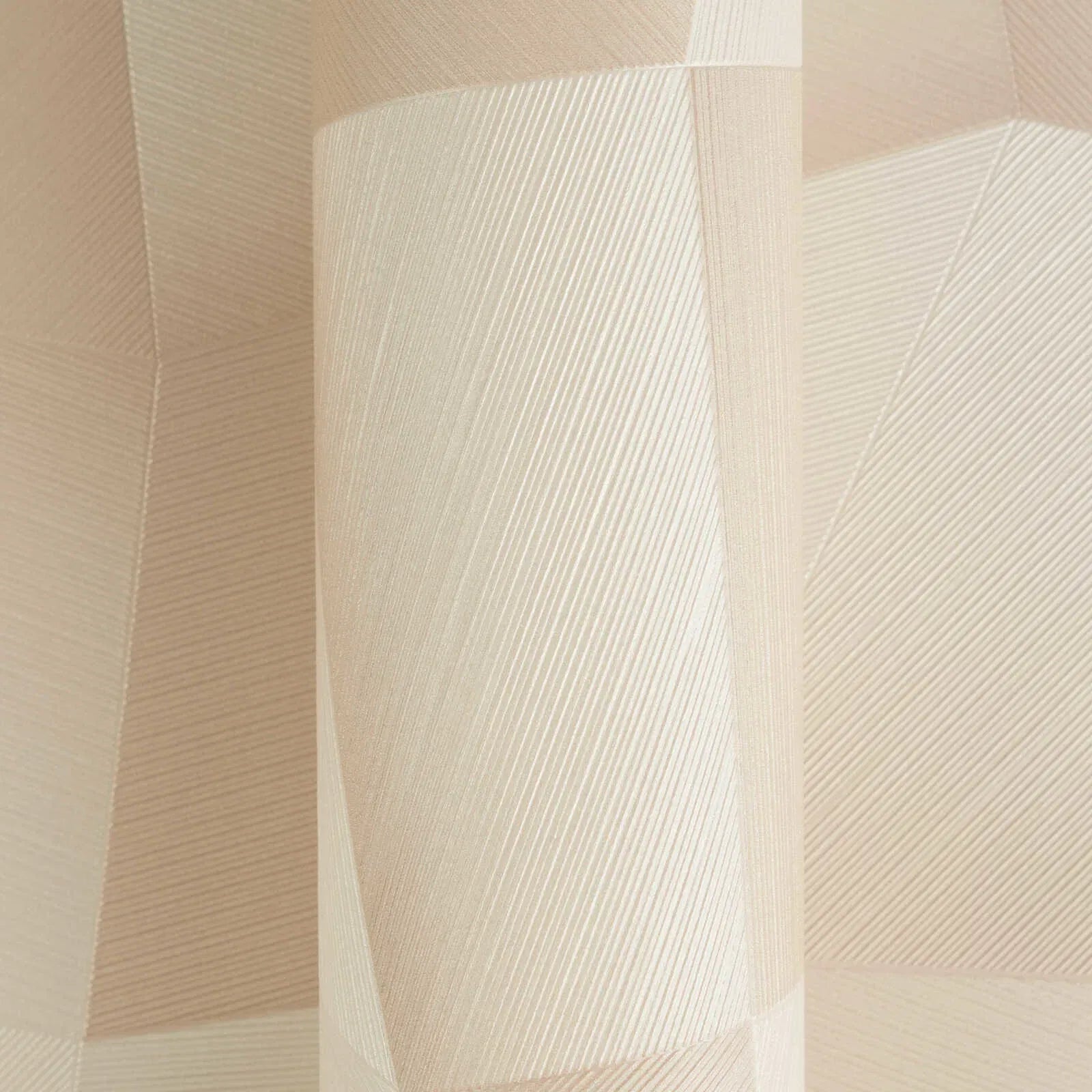 Bēšas mūsdienīgas tapetes ar 3D ģeometrisku tekstūru | 3012646