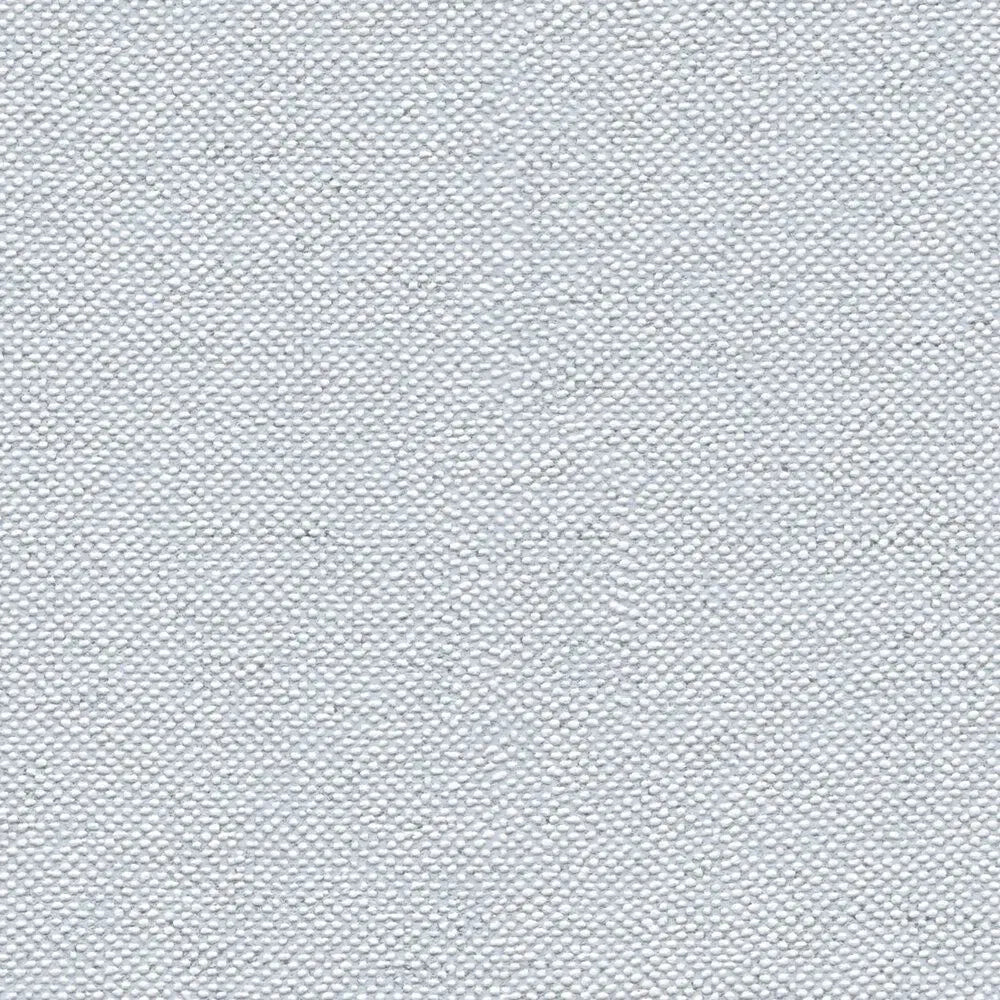 Pelēcīgi zilas neaustas tapetes ar matētu linu izskatu | 3010703