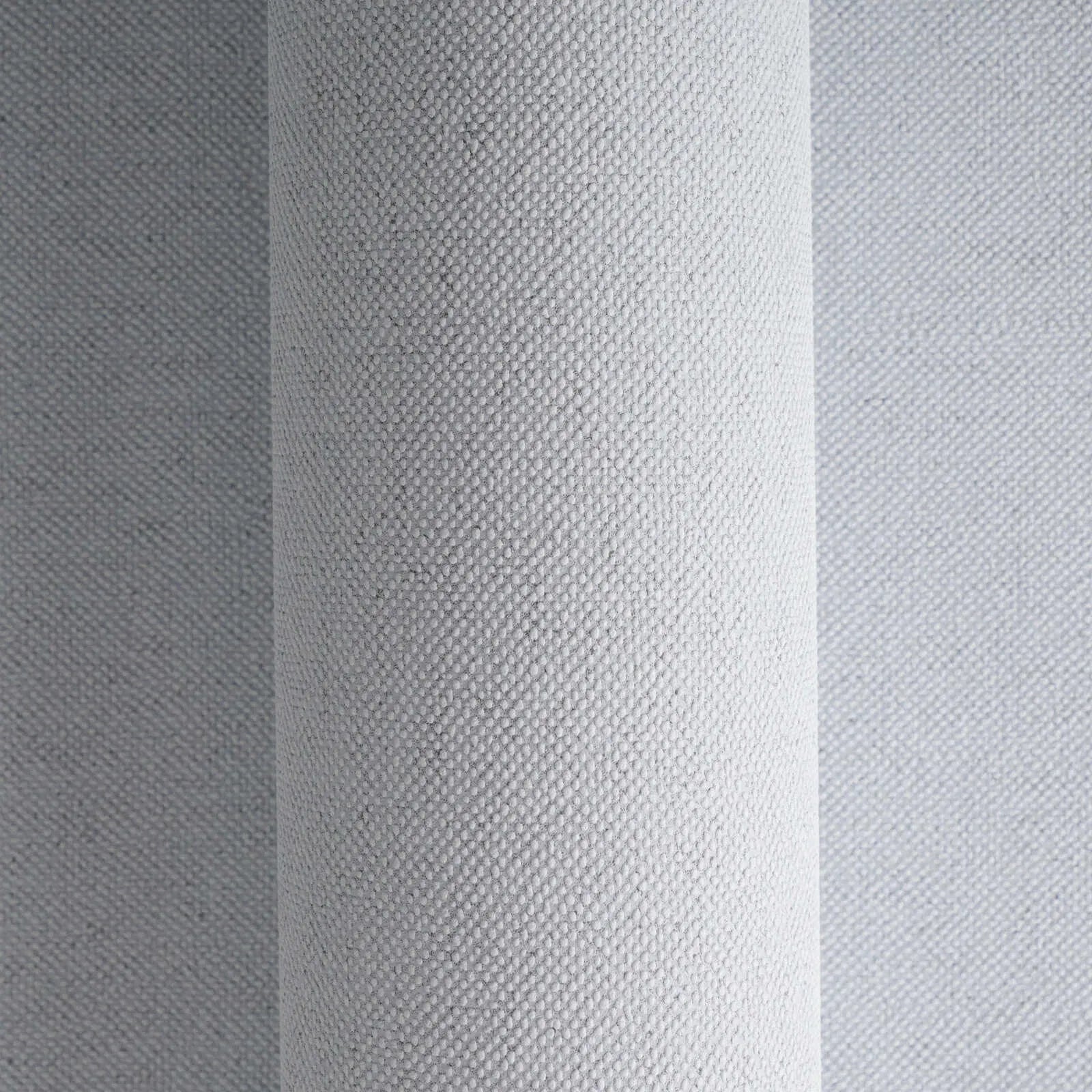 Pelēcīgi zilas neaustas tapetes ar matētu linu izskatu | 3010703