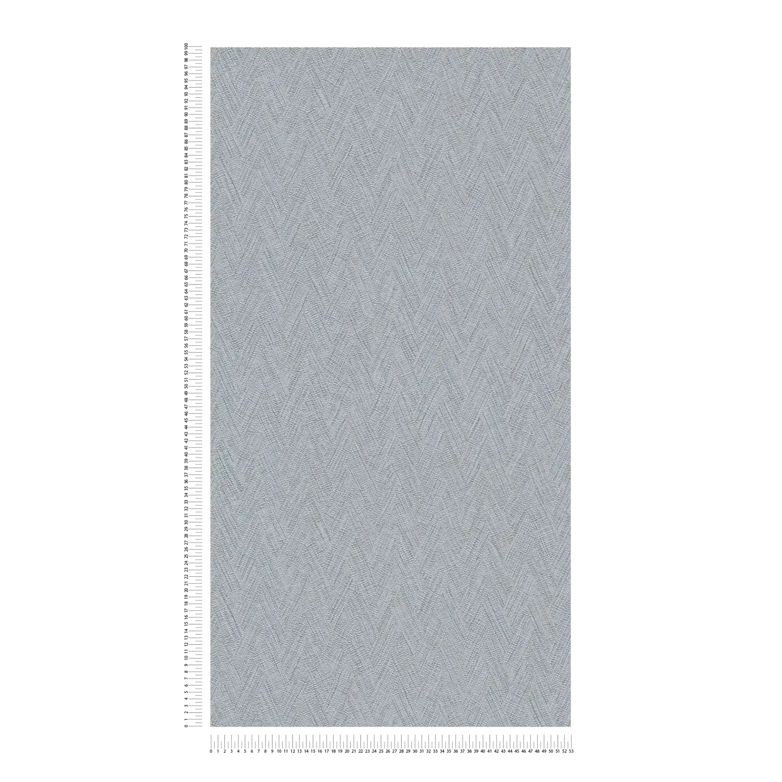 Neaustas tapetes ar zigzaga rakstu tekstila izskatā | 3010615