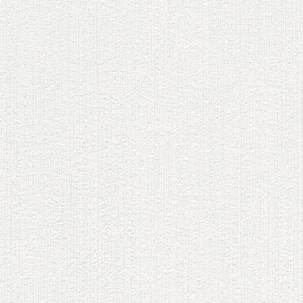 Baltas reljefas tapetes ar smalku tekstūru gaisīgam un tīram telpas dizainam