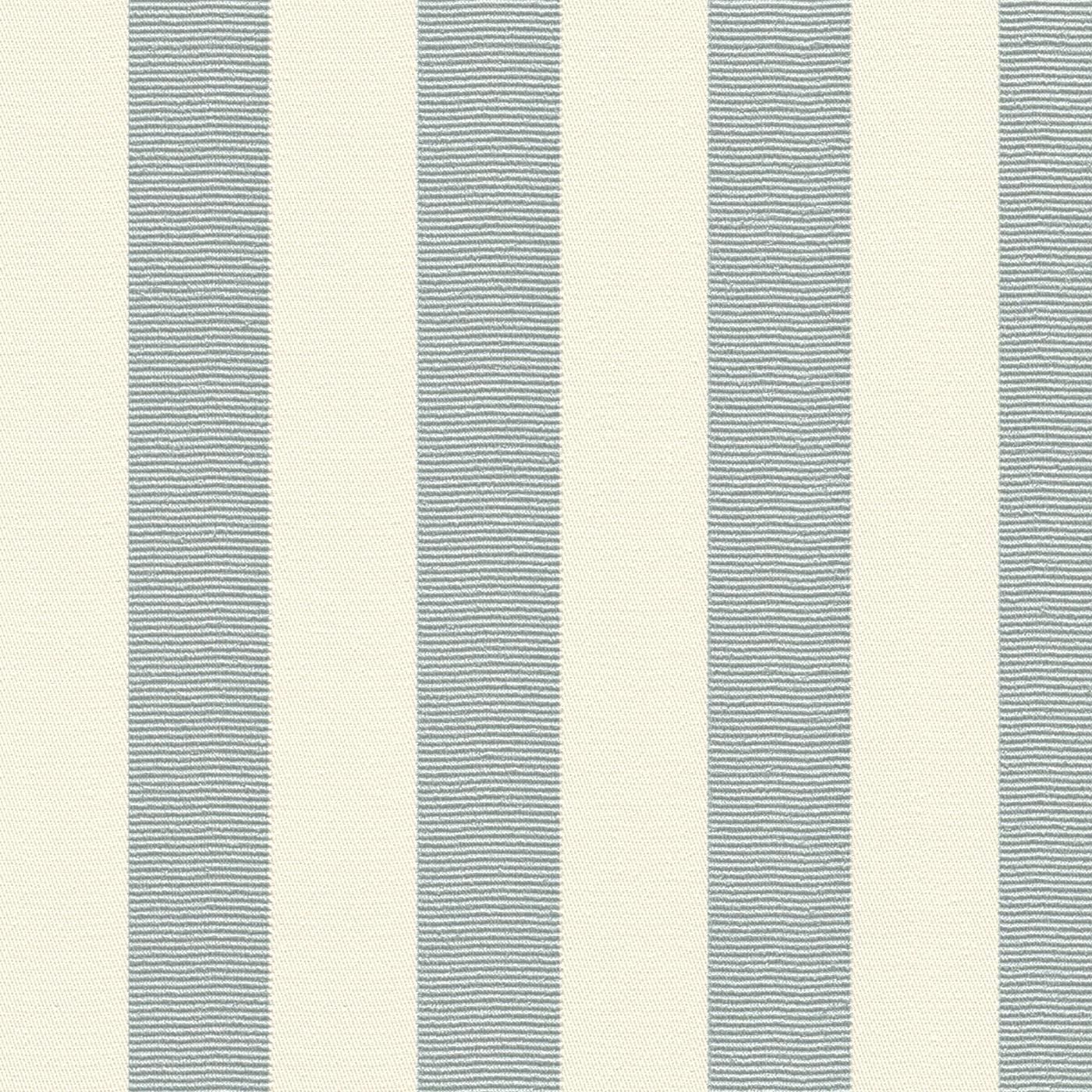 Strīpainas tapetes, baltā un zilā krāsā, RASCH, 570328, Trianon XIII