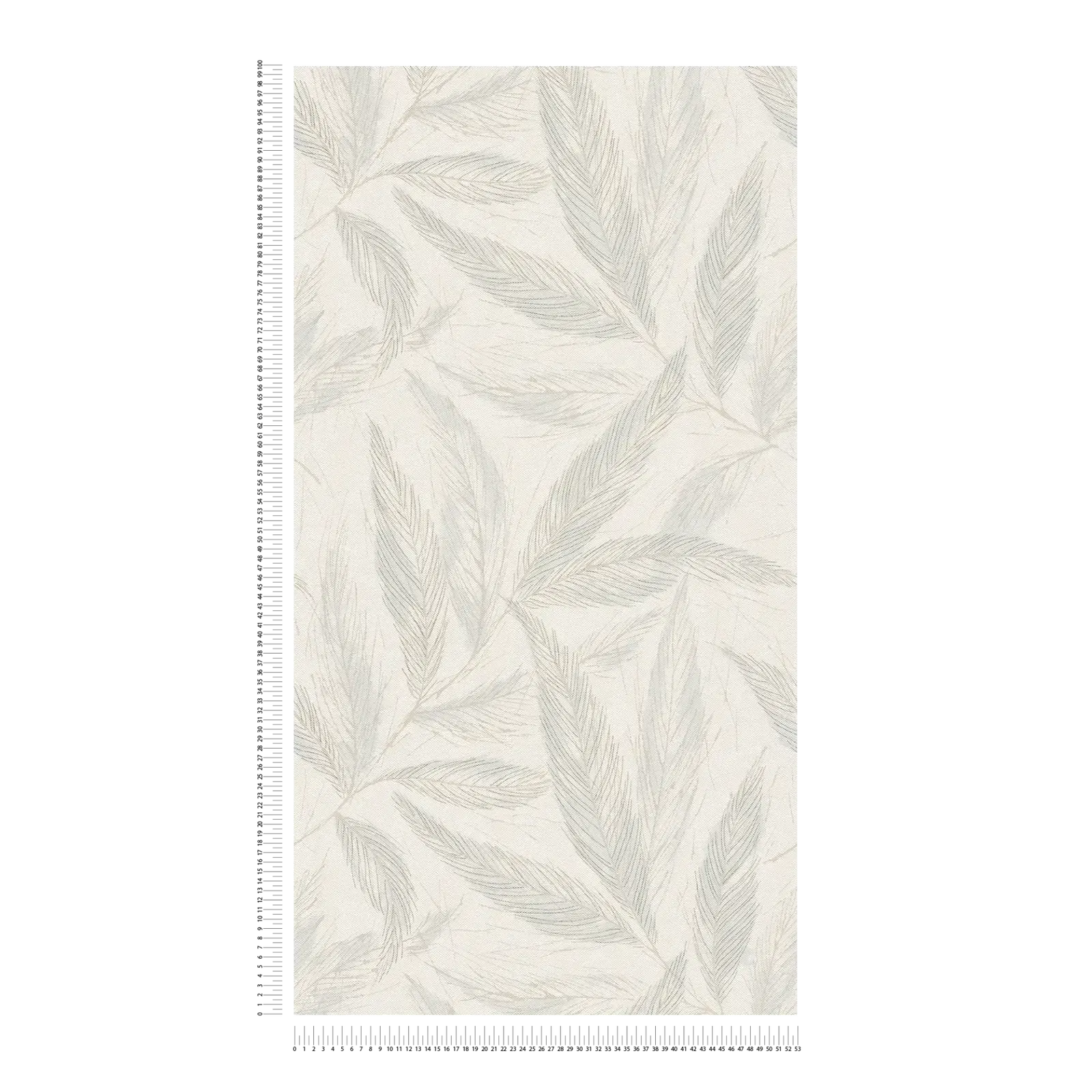 Tapetes ar izsmalcinātu spalvu rakstu un vieglu spīdumu | 3010663