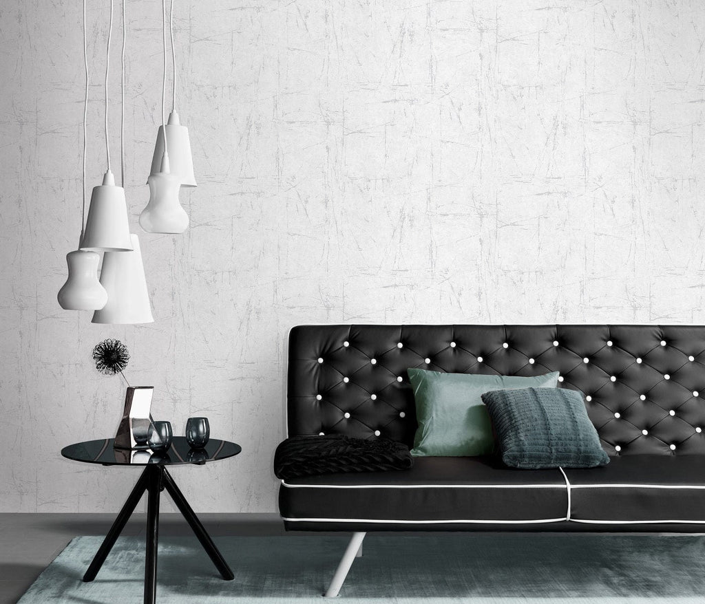 Gaiši pelēkas tapetes ar abstraktu rakstu mūsdienīgai un gaisīgai telpai, 3737537, showroom 3