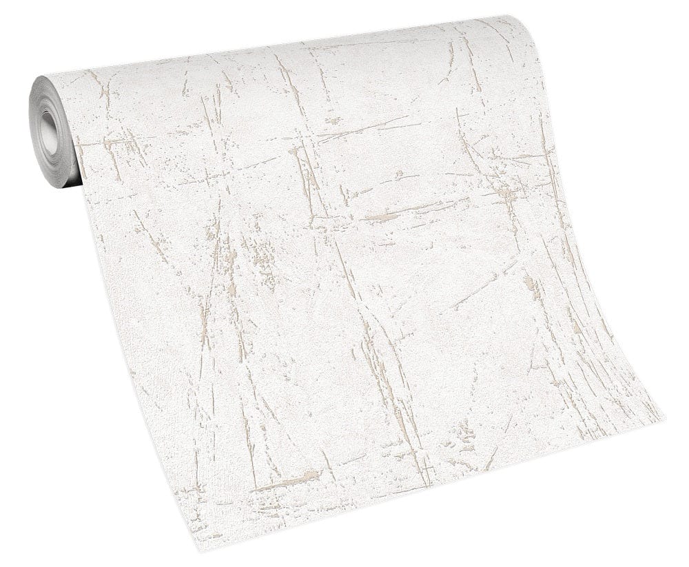 Krēmkrāsas tapetes ar abstraktu dizainu gaišai un harmoniskai atmosfērai, 3737502, showroom 5