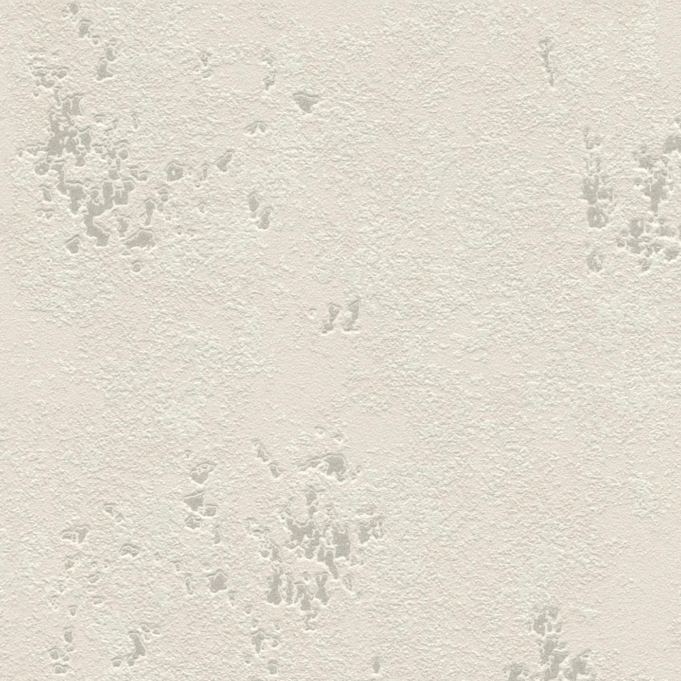 Tapetes ar apmetuma faktūru, krēmkrāsā ar sudraba akcentiem, 315714, Color Your Life