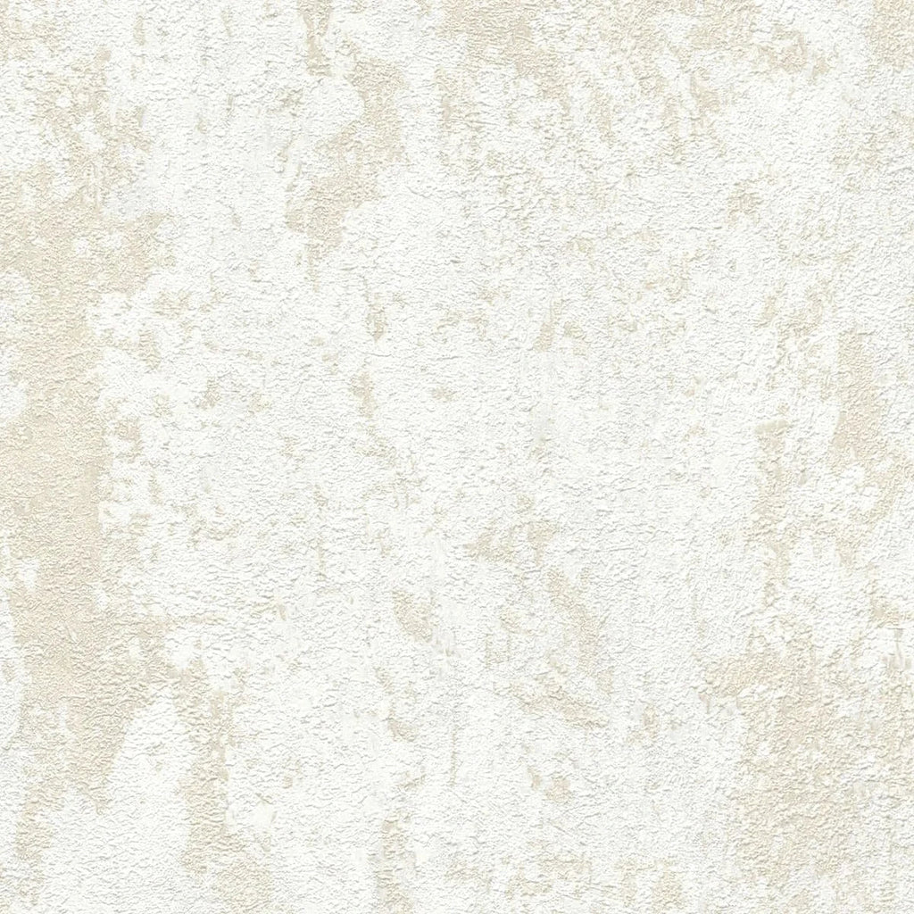 Baltas un krēmkrāsas tapetes ar apmetuma faktūru – gaisīgs un tīrs interjera risinājums  