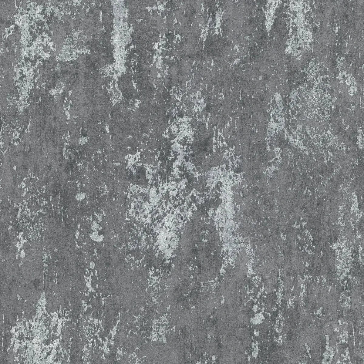 Tumši pelēkas tapetes ar apmetuma rakstu un spīdumu – moderns stils un elegants akcents  