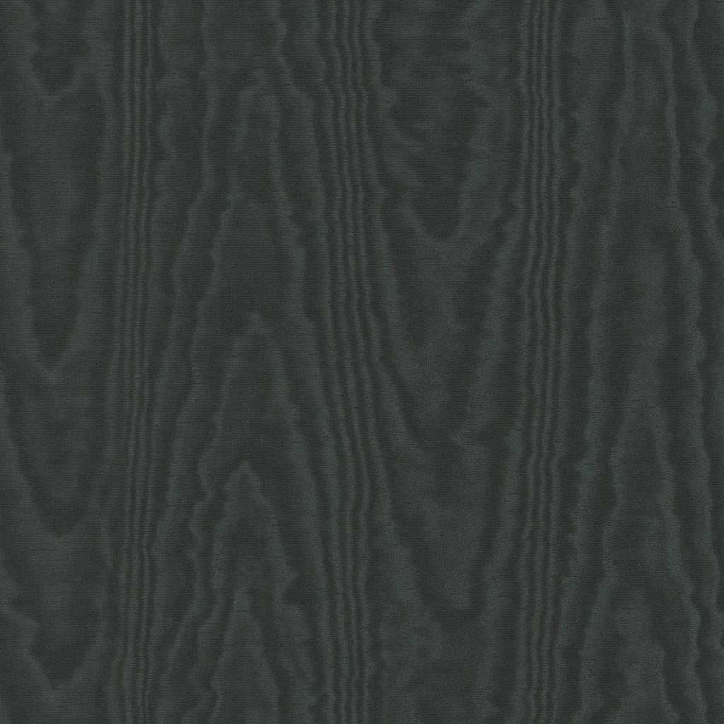 Greznas melnas tapetes ar modernu moirē efektu izteiksmīgai sienu apdarei, 3731773, guļamistabai - interjers 1