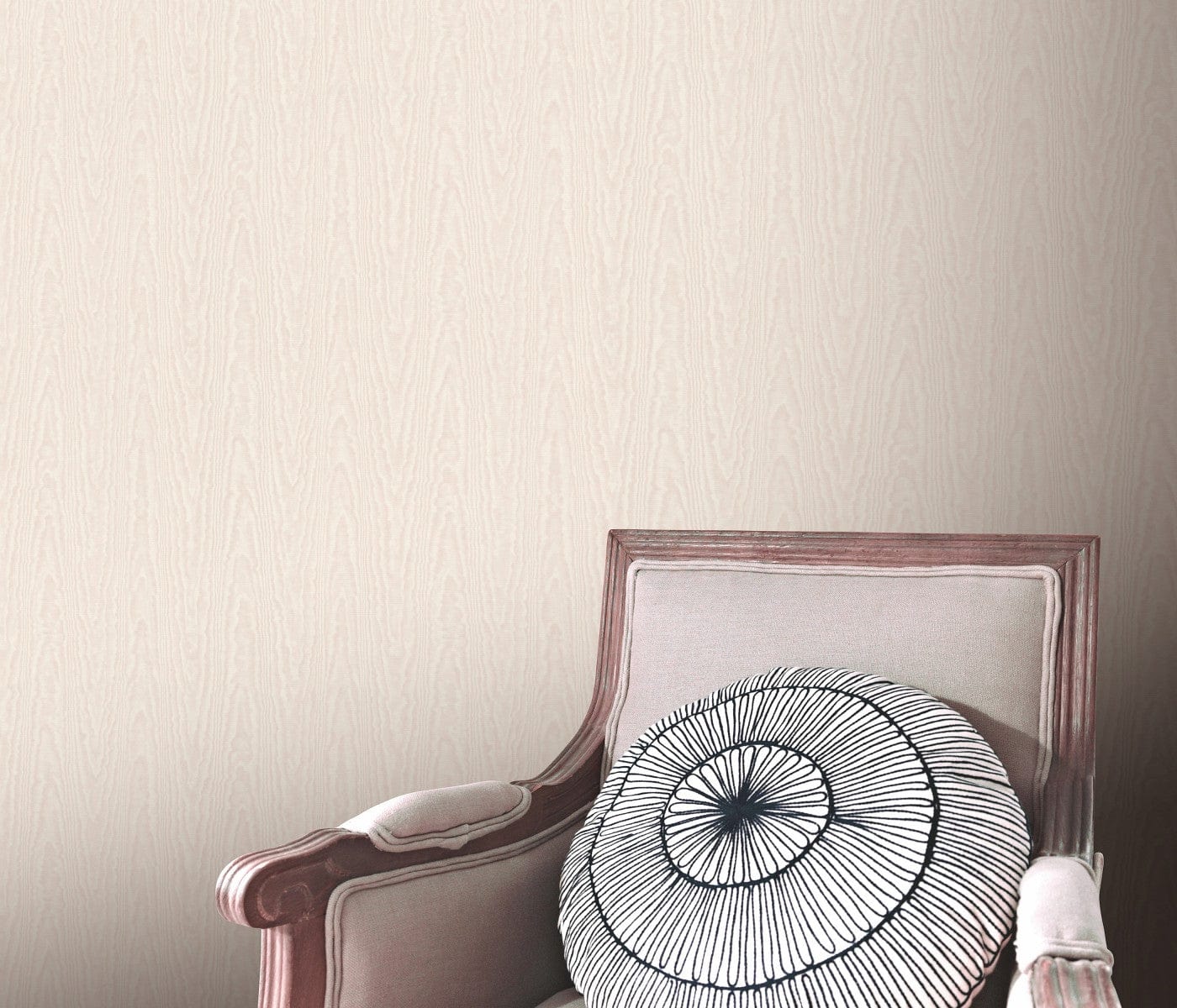 Tapetes siltos toņos ar smalku moirē efektu mūsdienīgam interjeram, 3731761, guļamistabai - interjers 2