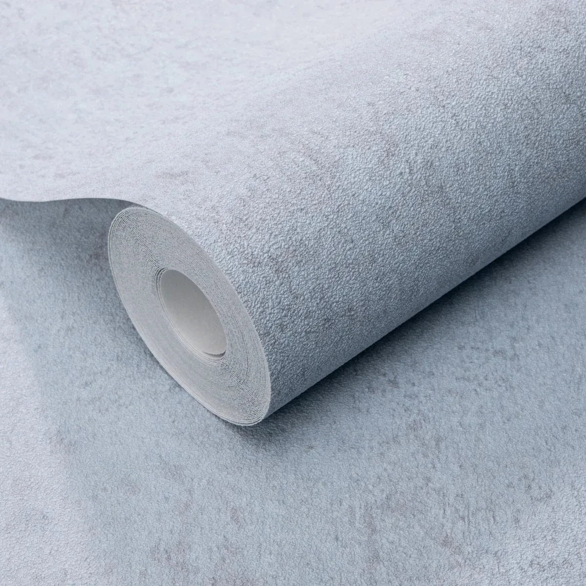 Zilas apmetuma efekta tapetes mierīgam interjeram – Erismann dizains  