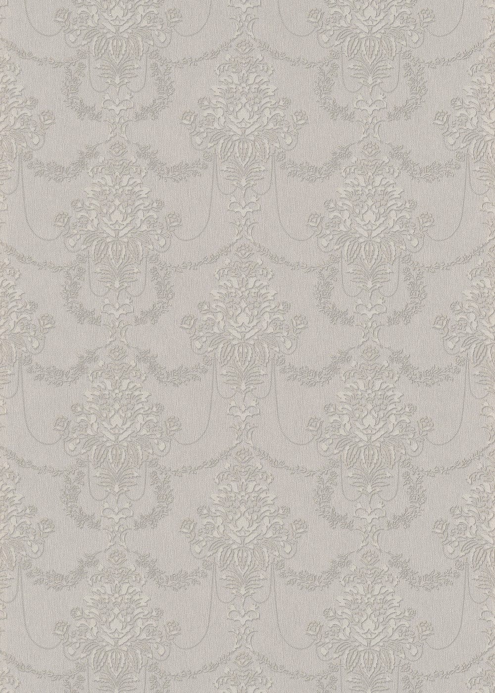 Taupe krāsas tapetes ar smalku ziedu rakstu, perlamutra , 3731201, viesistabai - interjers 5