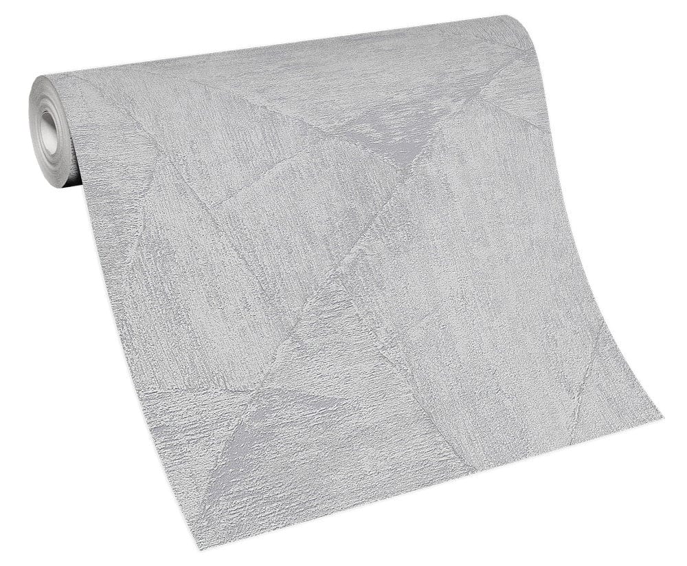 Pelēkas ģeometriskas tapetes modernai un minimālistiskai atmosfērai, 3737373, showroom 5