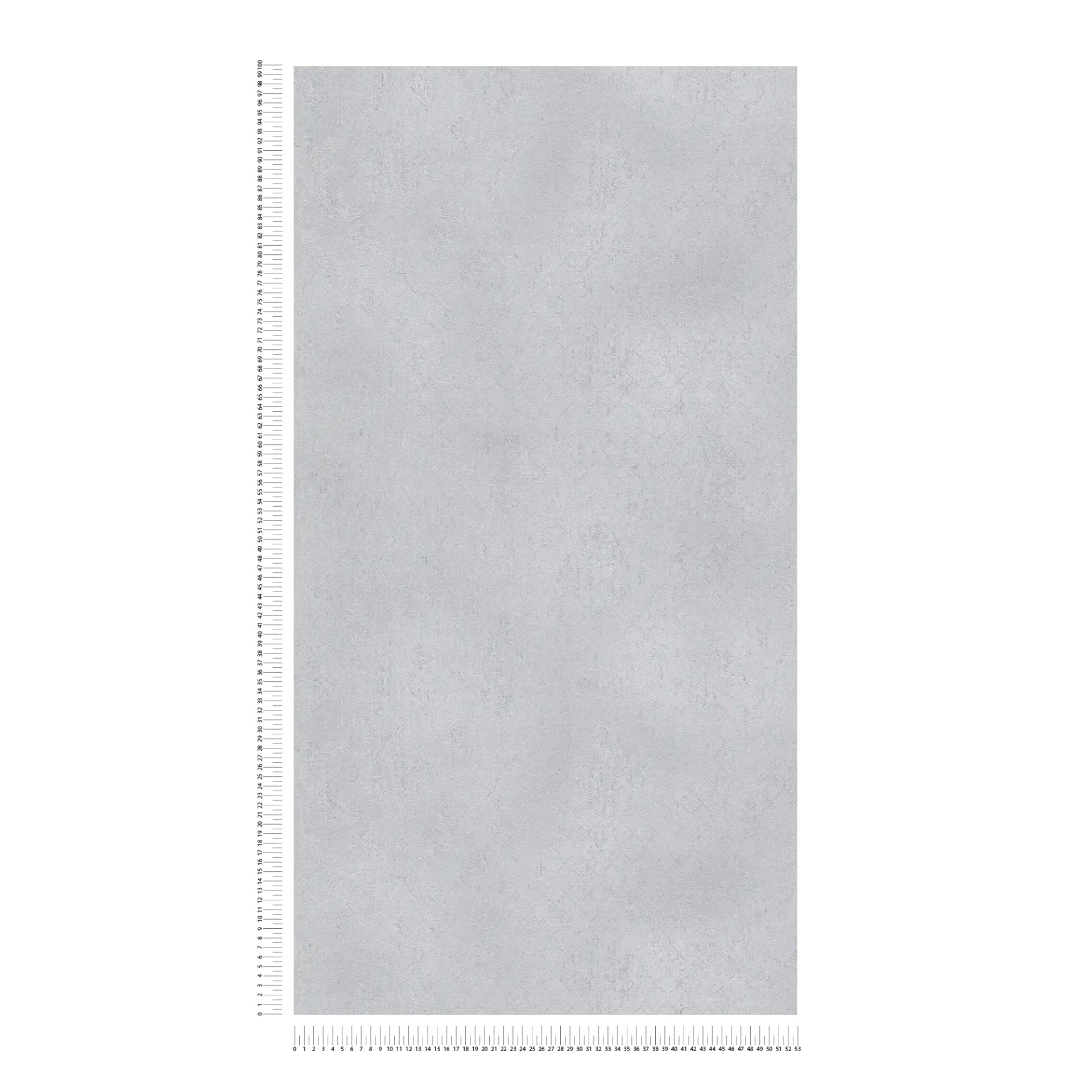 Klasiska stila tapetes ar ornamentu un sudraba spīdumiem pelēkā tonī - viesistabas interjerā