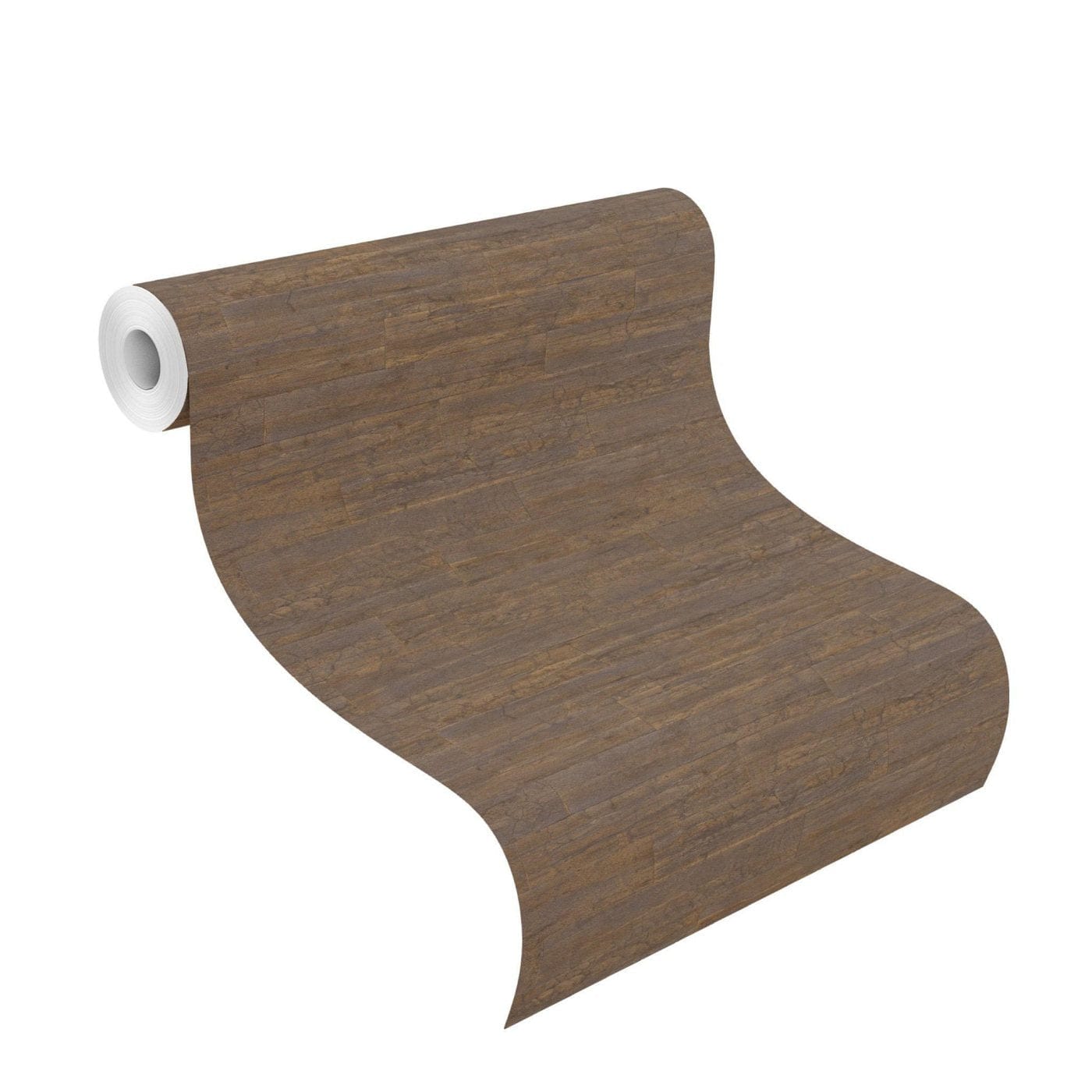 Koka dēlīšu tekstūras tapetes, dabiski brūnā krāsā, RASCH, 537062, Curiosity