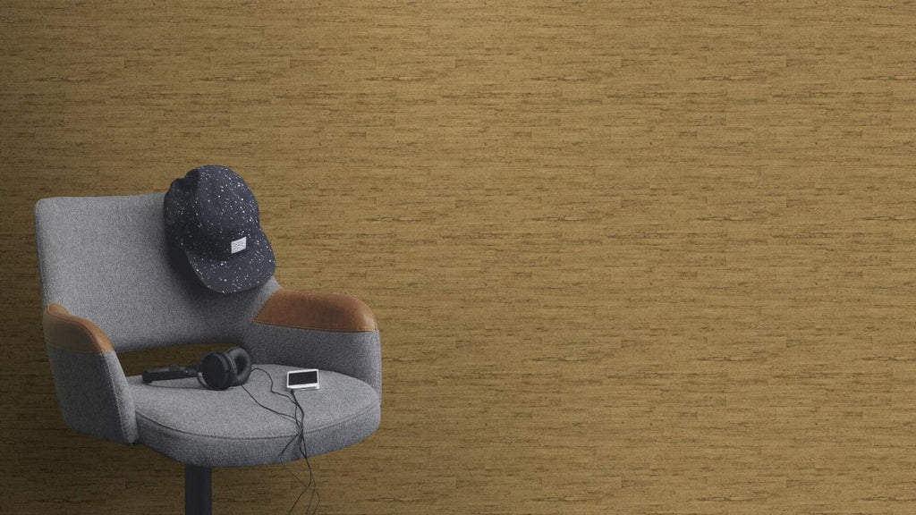 Koka dēlīšu tekstūras tapetes, zeltā krāsā, RASCH, 537079, Curiosity