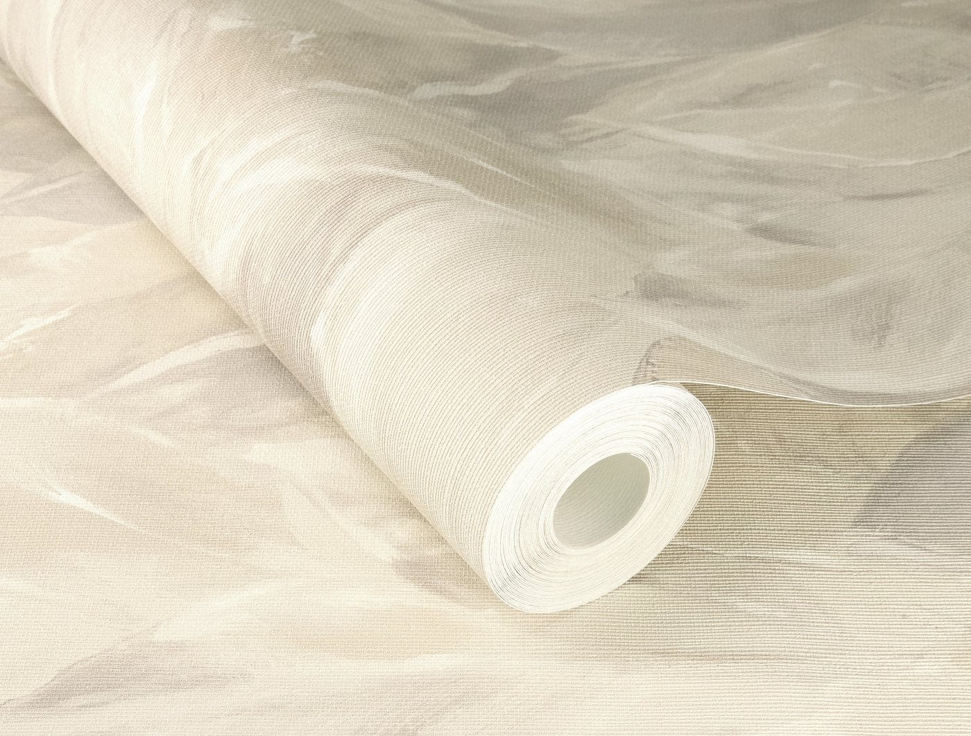 Tapetes ar lapu rakstu uz teksturētas virsmas, siltos toņos, RASCH, 537338, Curiosity