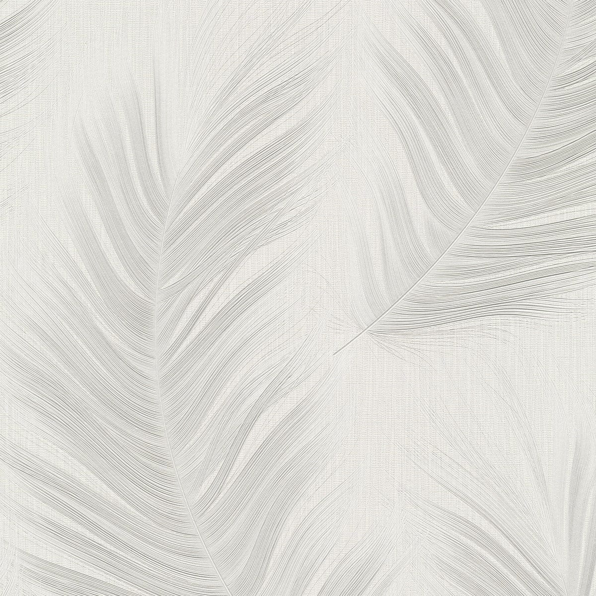 Erismann tapetes ar lielām lapām gaiši pelēkā krāsā 4005757