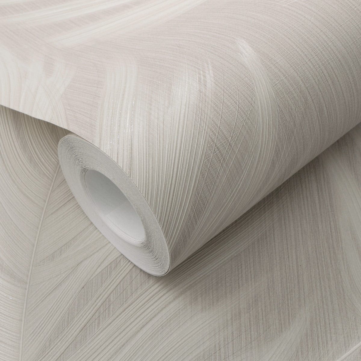 Erismann tapetes ar lielām lapām taupe krāsā 4005765