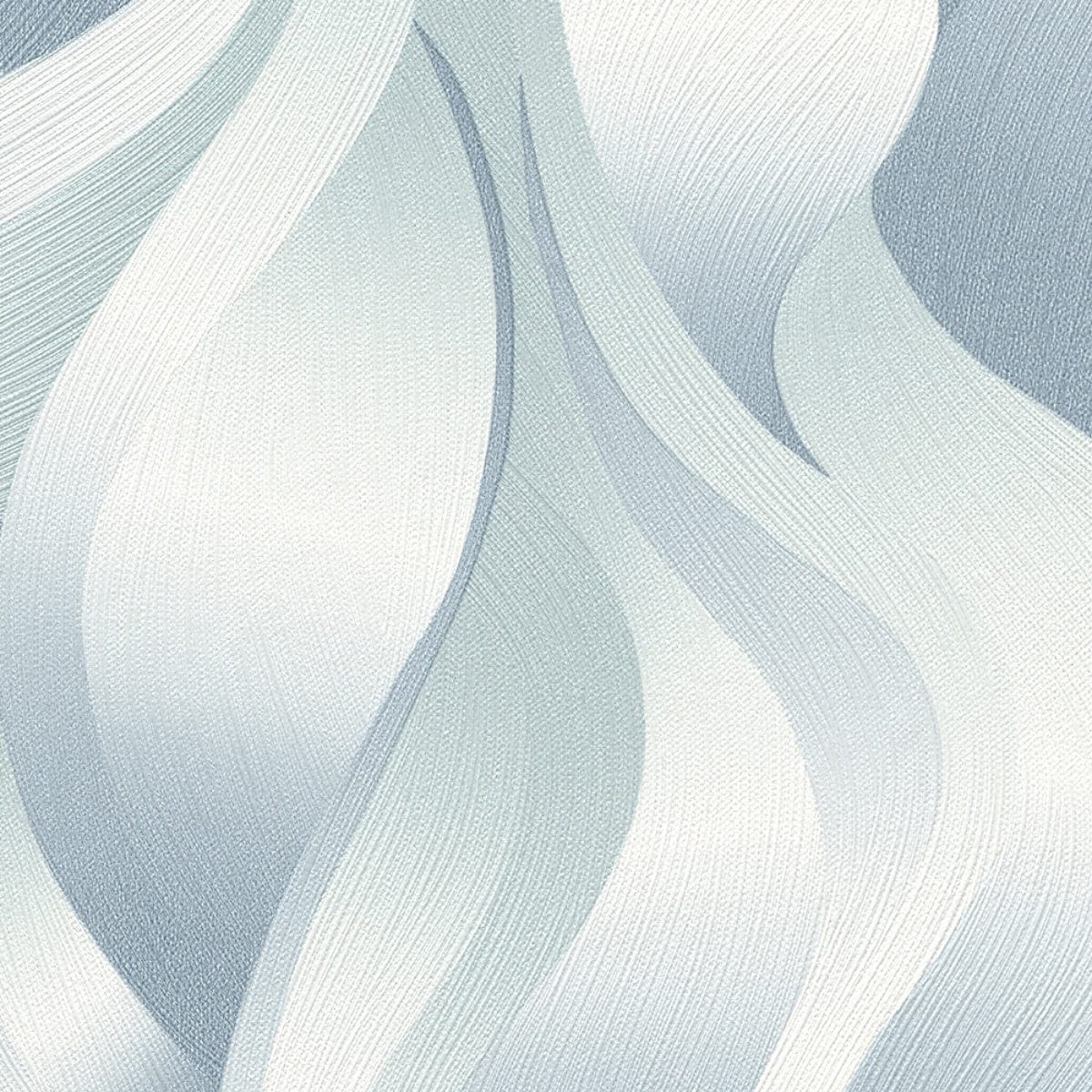 Tirkīza tapetes ar dekoratīvām līnijām un mirdzošu metālisku efektu, 3711002, gaumīgs interjers 5