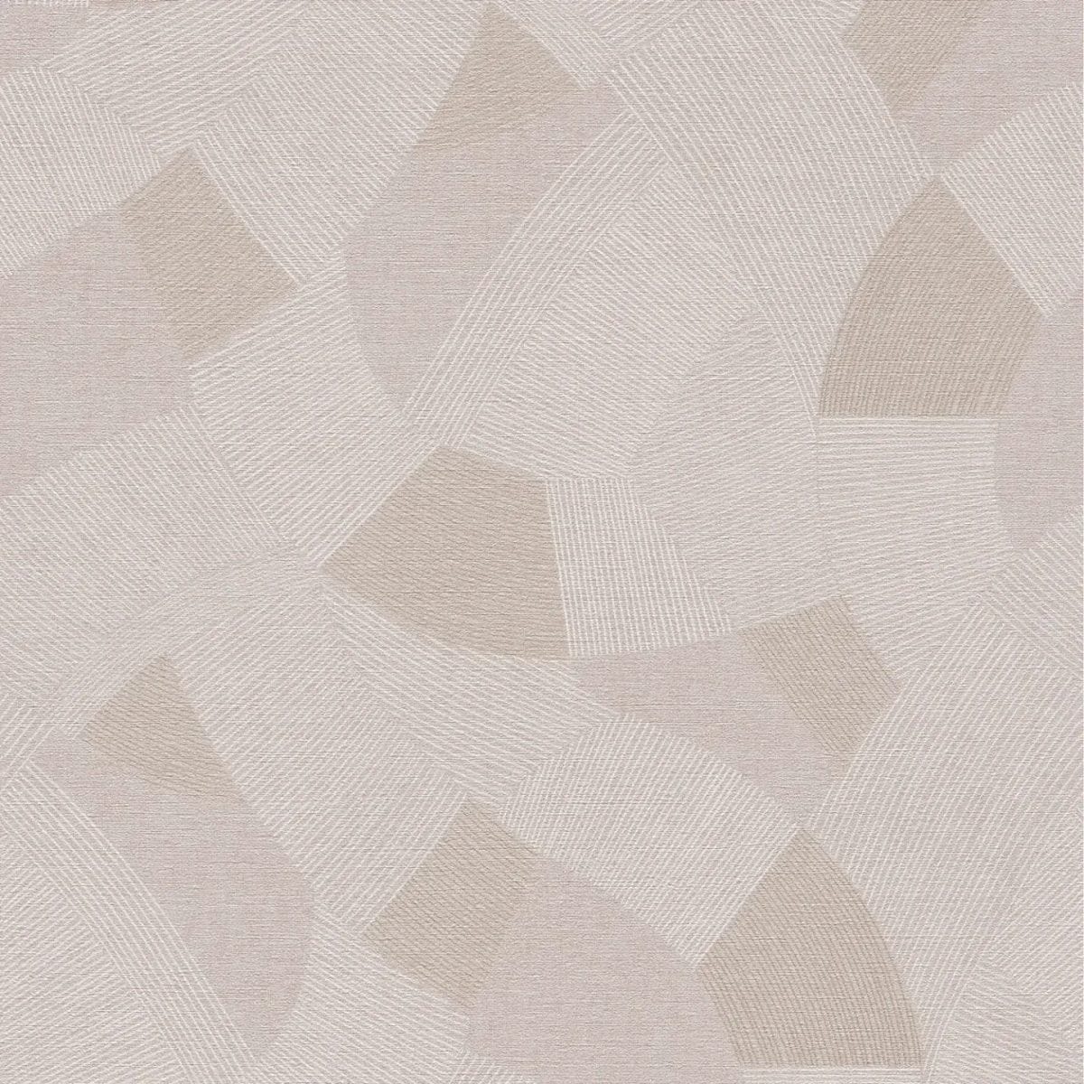 Silti pelēkas tapetes ar formām, vieglu tekstūru un spīdumu | 3012062