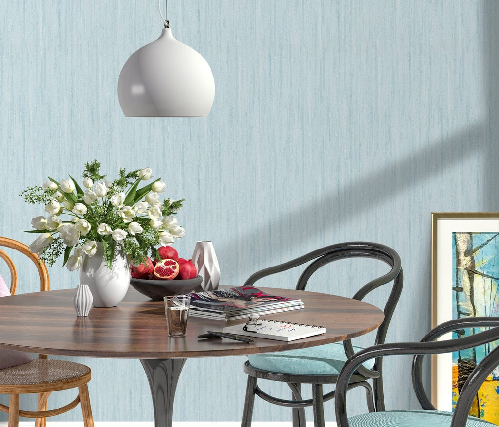 Matētas tapetes ūdens zilā tonī mierīgai un izsmalcinātai videi, 3740032, galerija 3