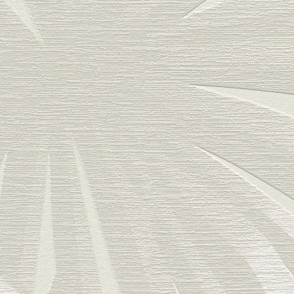 Taupe toņa tapetes ar tropisku dizainu dabiskai un mierīgai atmosfērai