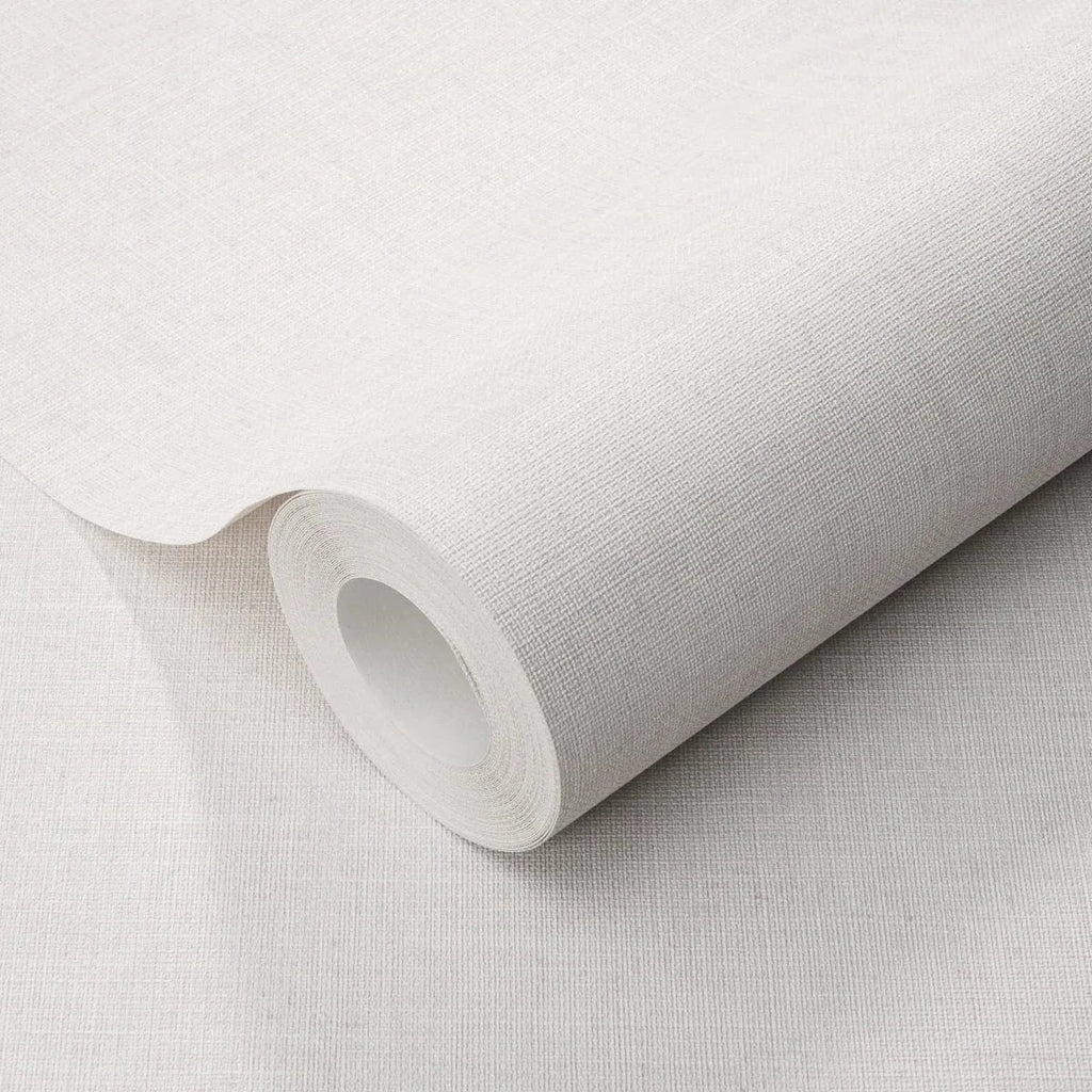 Gaišu toņu tapetes ar auduma faktūru – gaisīgs un viegls telpas dizains  