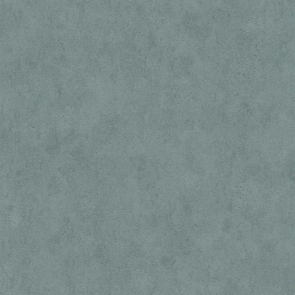 Tapetes zilgani zaļā krāsā ar elegantu spīdumu un faktūru - vizualizācija interjerā