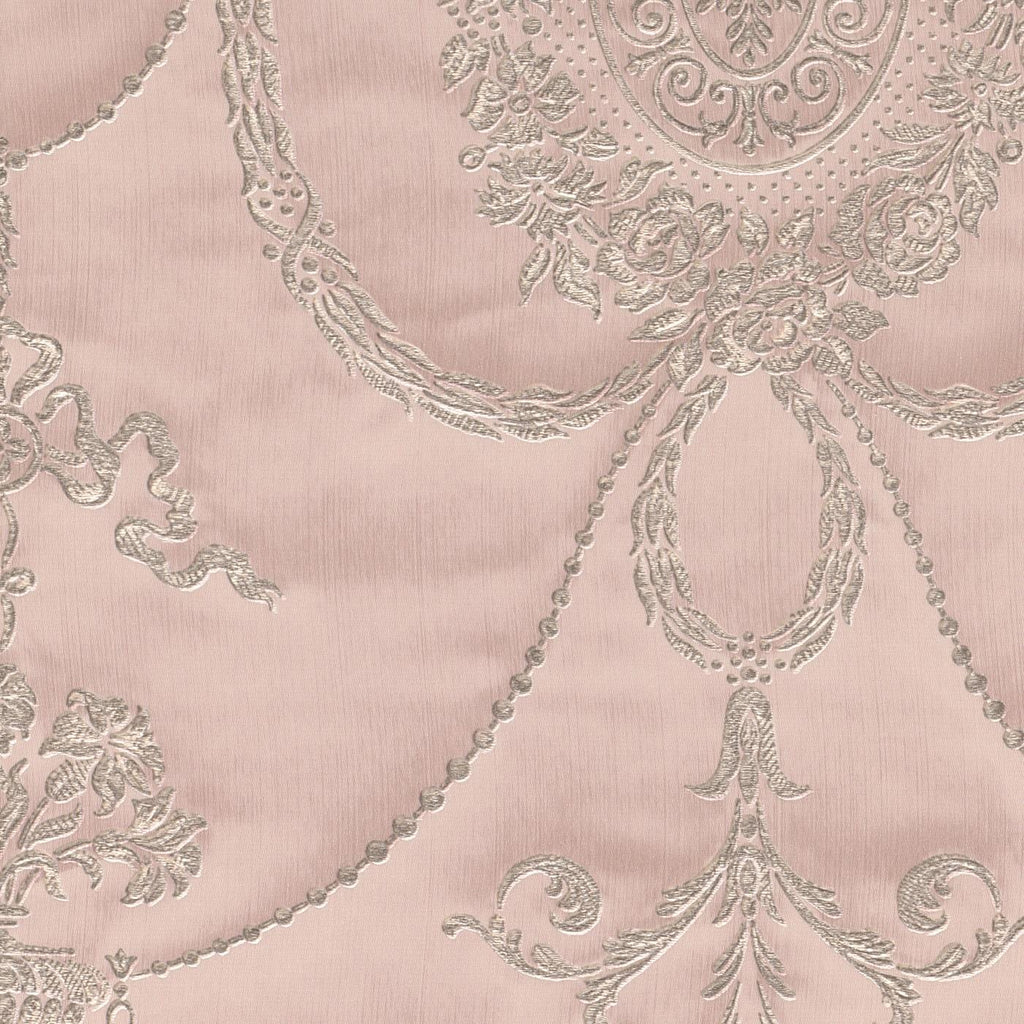 Smalka izšuvuma tapetes ar baroka ornamentu, RASCH, 570823, Trianon XIII