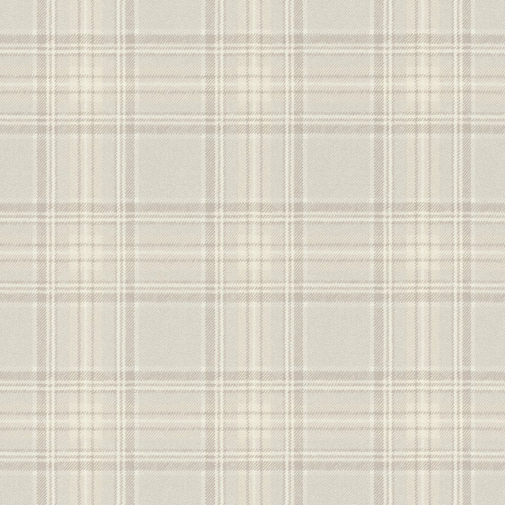 Tapetes ar tartāna rakstu, bēšu toņu niansēs, RASCH, 537444, Curiosity