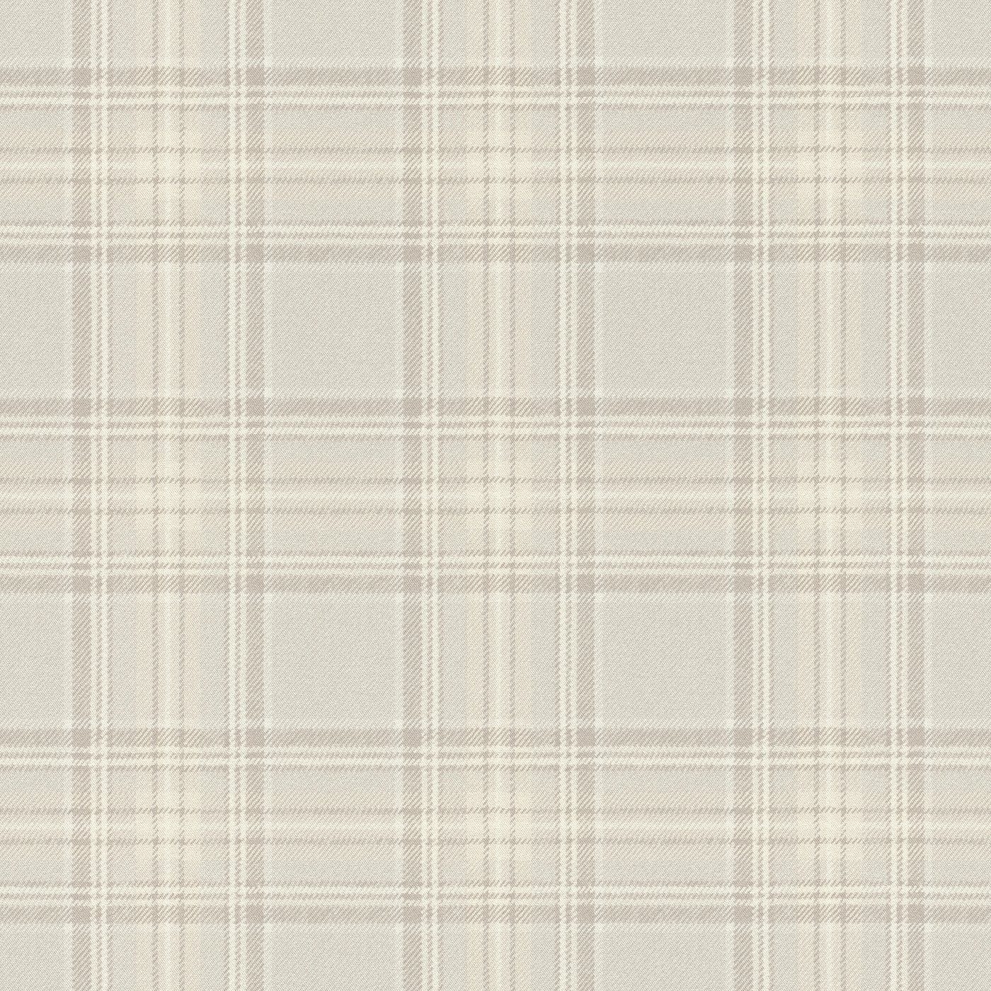 Tapetes ar tartāna rakstu, bēšu toņu niansēs, RASCH, 537444, Curiosity