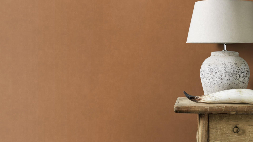 Tekstila tekstūras tapetes, brūnā krāsā, RASCH, 330144, Paraiso