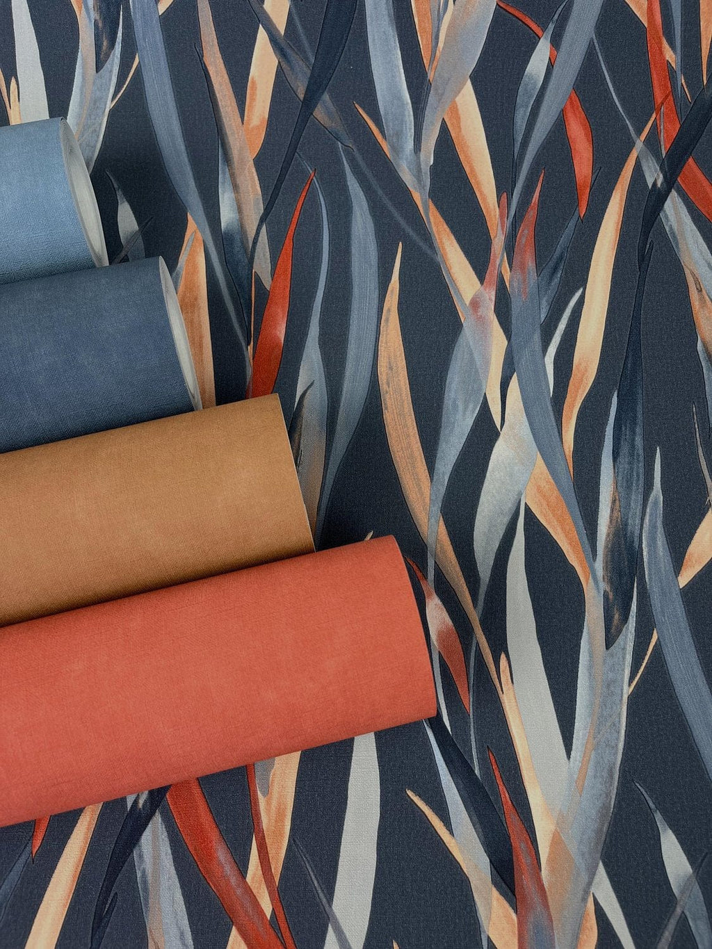 Tekstila tekstūras tapetes, brūnā krāsā, RASCH, 330144, Paraiso