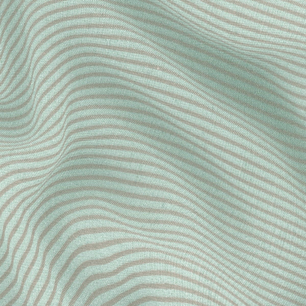 Tirkīza krāsas tapetes ar spīdīgu 3D efektu un dekoratīviem viļņu rakstiem, 3707176, gaumīgs interjers 4