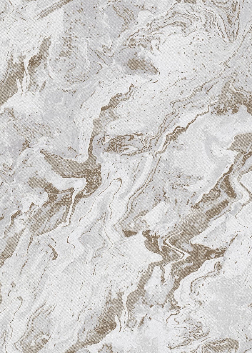 Pelēkas marmora raksta tapetes ar viļņainu efektu modernai sienu apdarei, 3737202, galerija 1