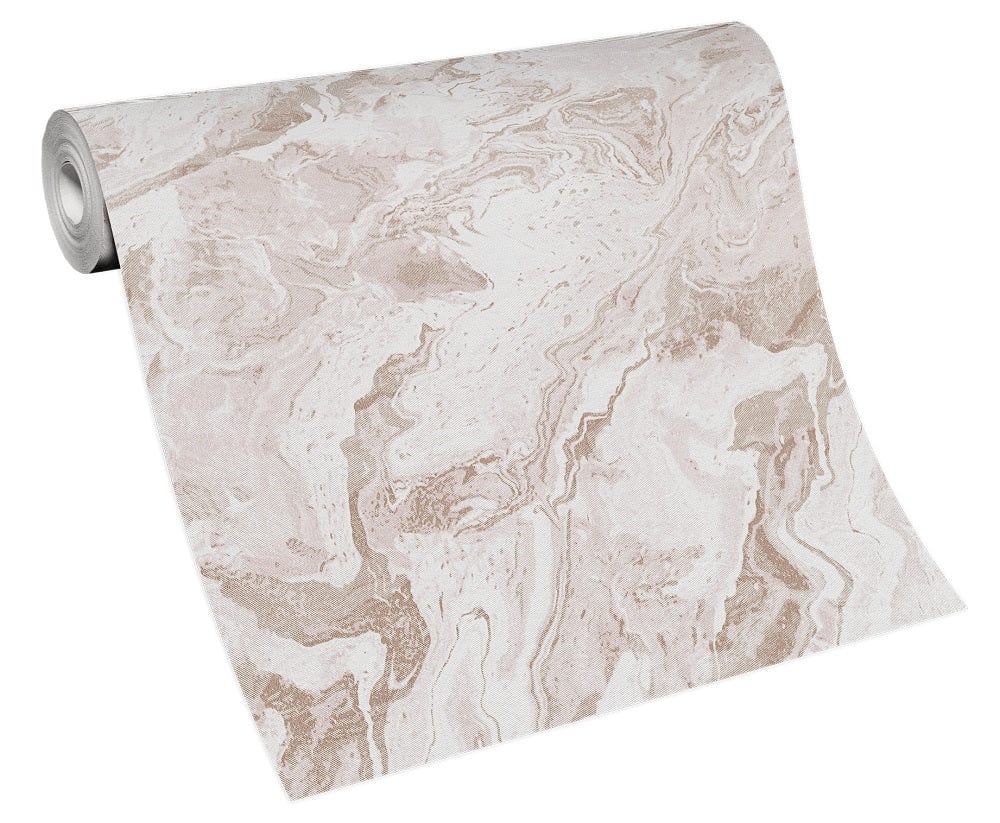 Rozā marmora viļņraksta tapetes romantiskam un greznam izskatam, 3737205, galerija 5