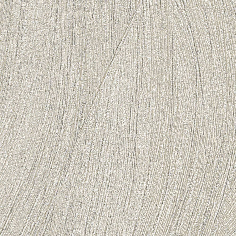 Bēšas viļņveida tapetes ar maigu, neitrālu toni mūsdienīgam interjeram, 3737026, galerija 4