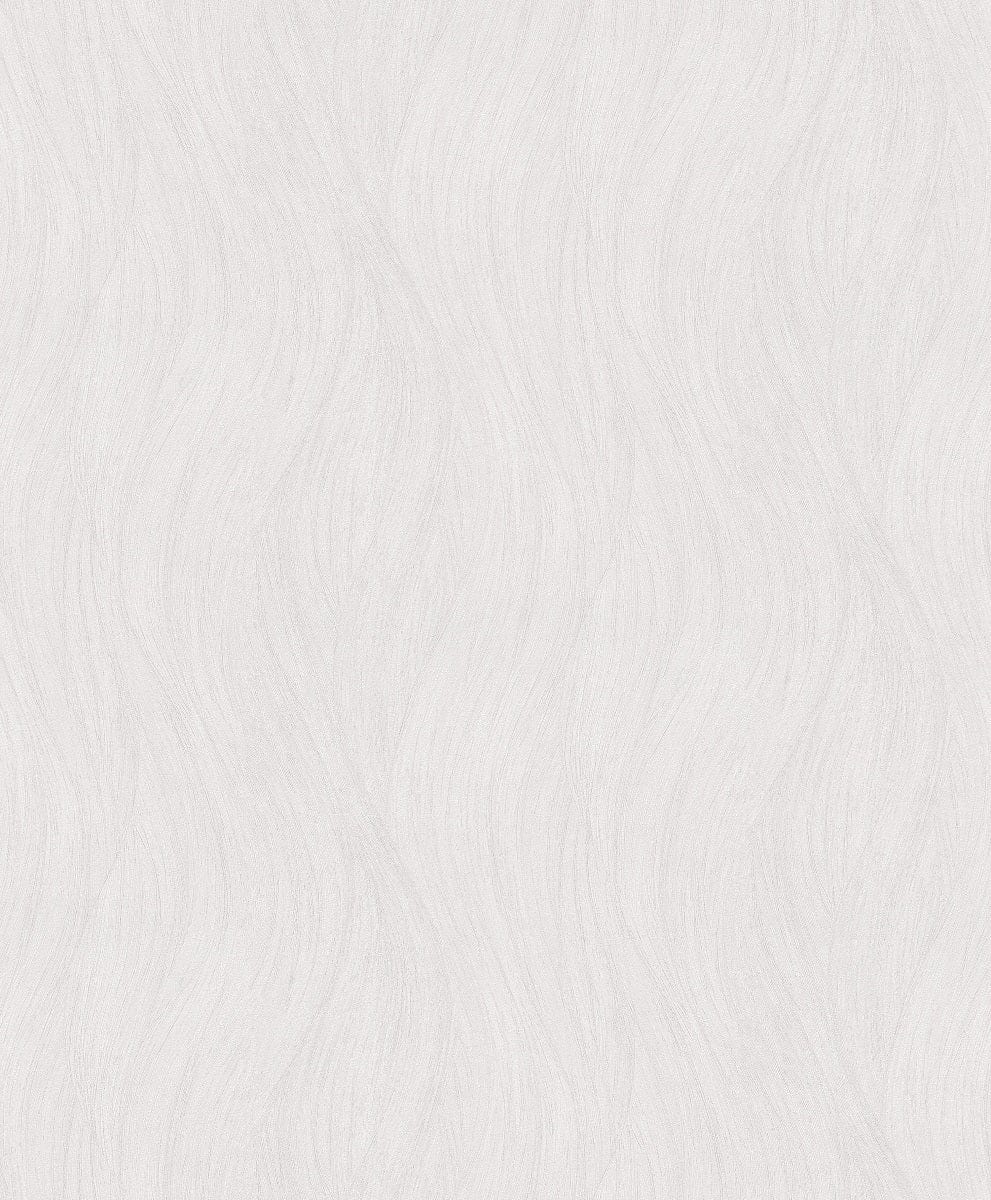 Gaiši pelēkas tapetes ar viļņotu dizainu telpai ar elegantu efektu, 3737025, galerija 4
