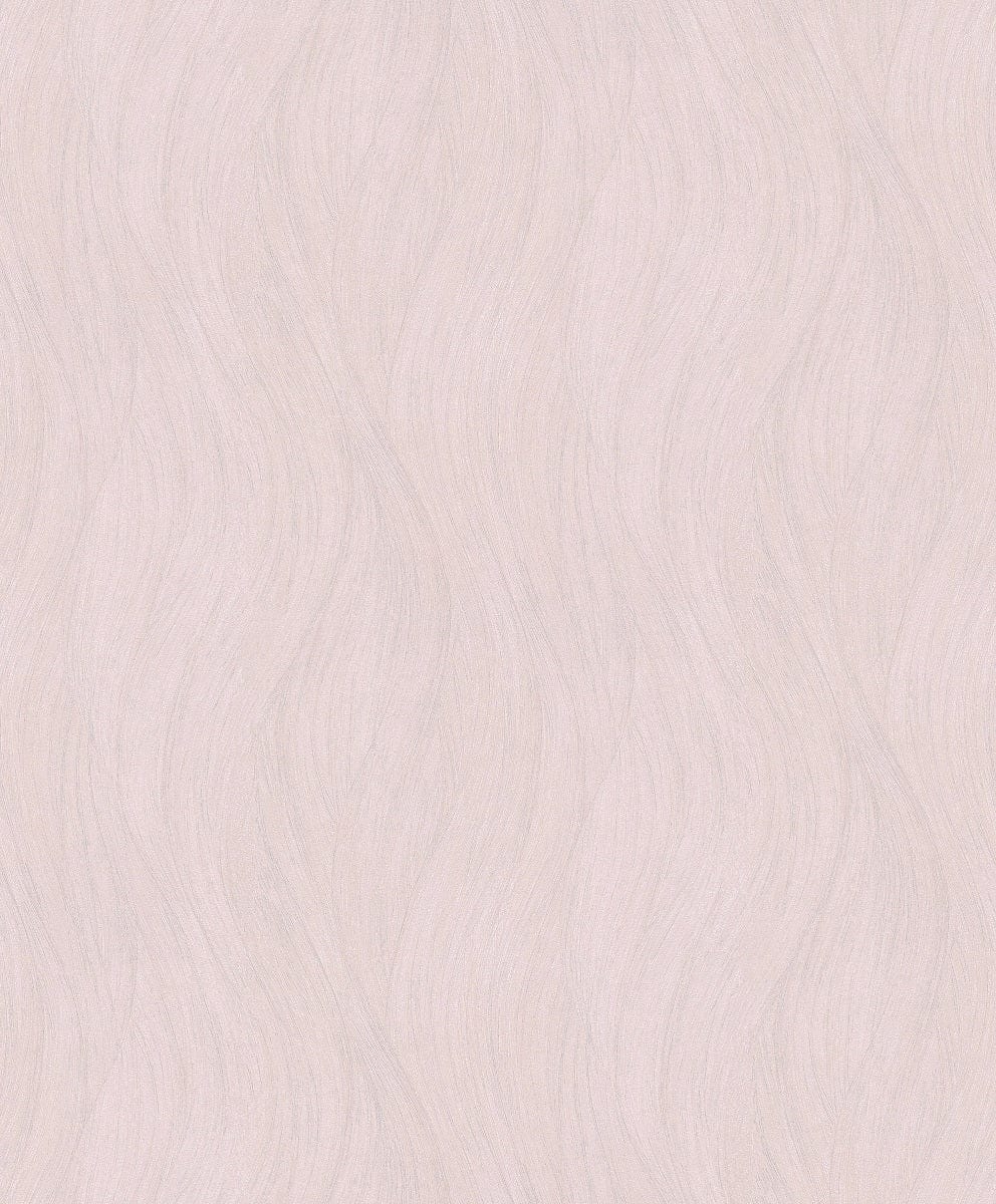 Rozā viļņveida tapetes romantiskai un modernai sienu apdarei, 3737031, galerija 5